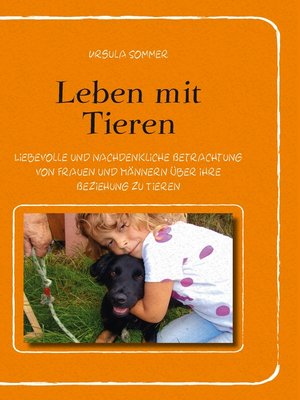 cover image of Leben mit Tieren